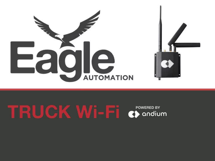 truck wi fi