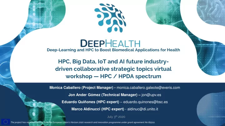 workshop hpc hpda spectrum