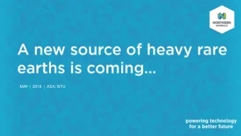 1  mine and  ore bodies  process  deal between German Govt and  automakers to spend on electric