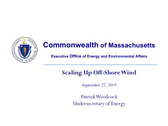 Offshore Wind  Fundamentals Capacity Factor/Winter Coincidence. Increased capacity factor