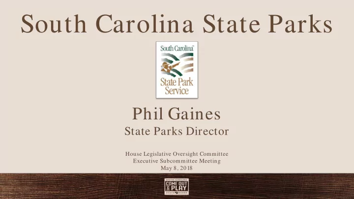 south carolina state parks