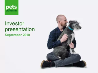 Investor  presentation  September 2018  nemo2014\Presentations\Analyst Presentation Jan14\201401