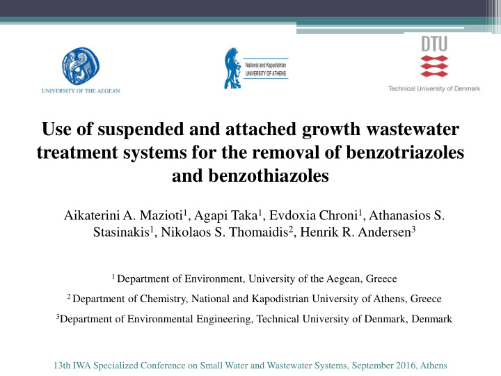 use of suspended and attached growth wastewater treatment