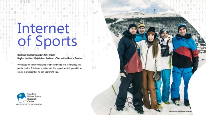 internet of sports