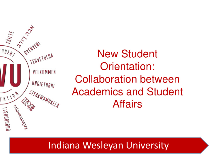 affairs indiana wesleyan university