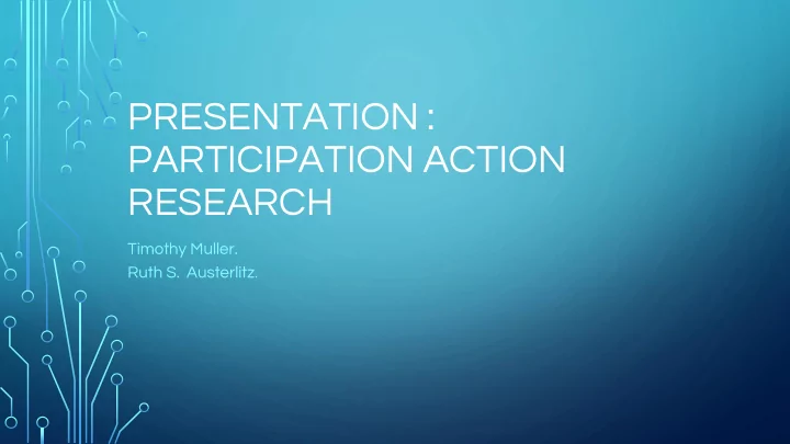 presentation
