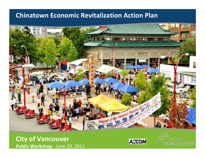 chinatown economic revitalization action plan city of