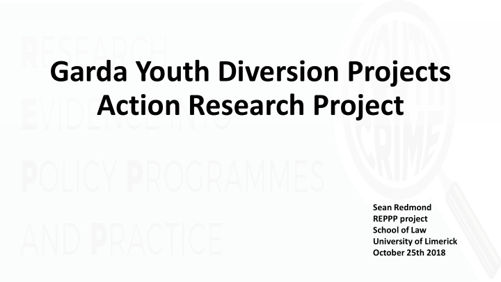 garda youth diversion projects action research project