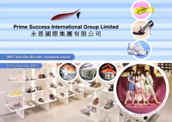 2005 Interim Results Announcement  2005 Interim Results