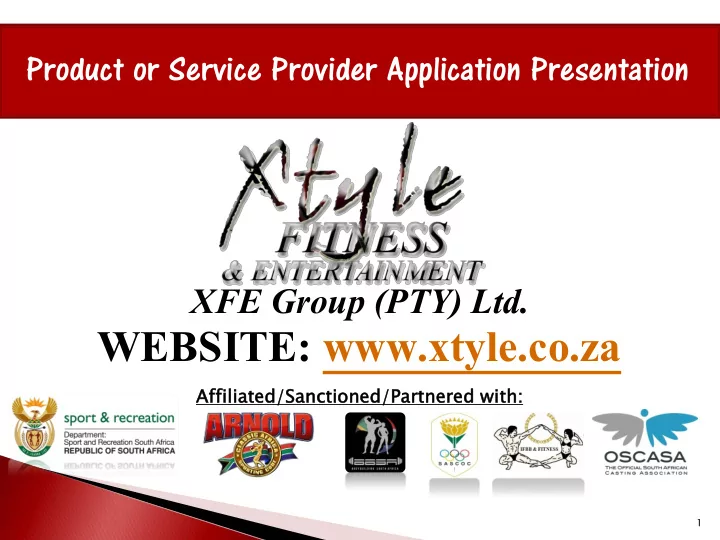 website xtyle co za