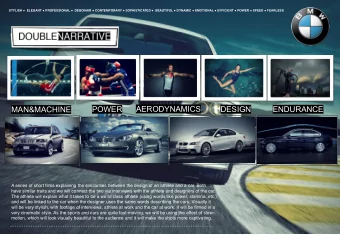 AERODYNAMICS  POWER  DESIGN  ENDURANCE  MAN&amp;MACHINE  A series of short films explaining the