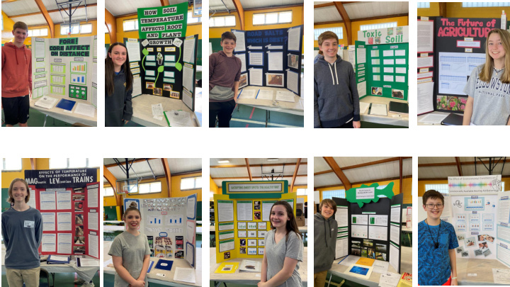 bucks county science fair holicong students earned over