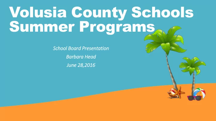 volusia county schools