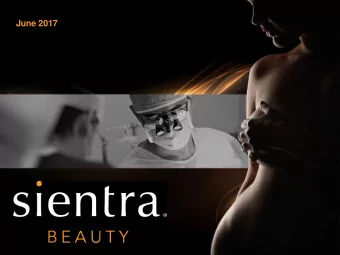 June 2017  Forward-looking Statements &amp; Disclaimer  This presentation contains