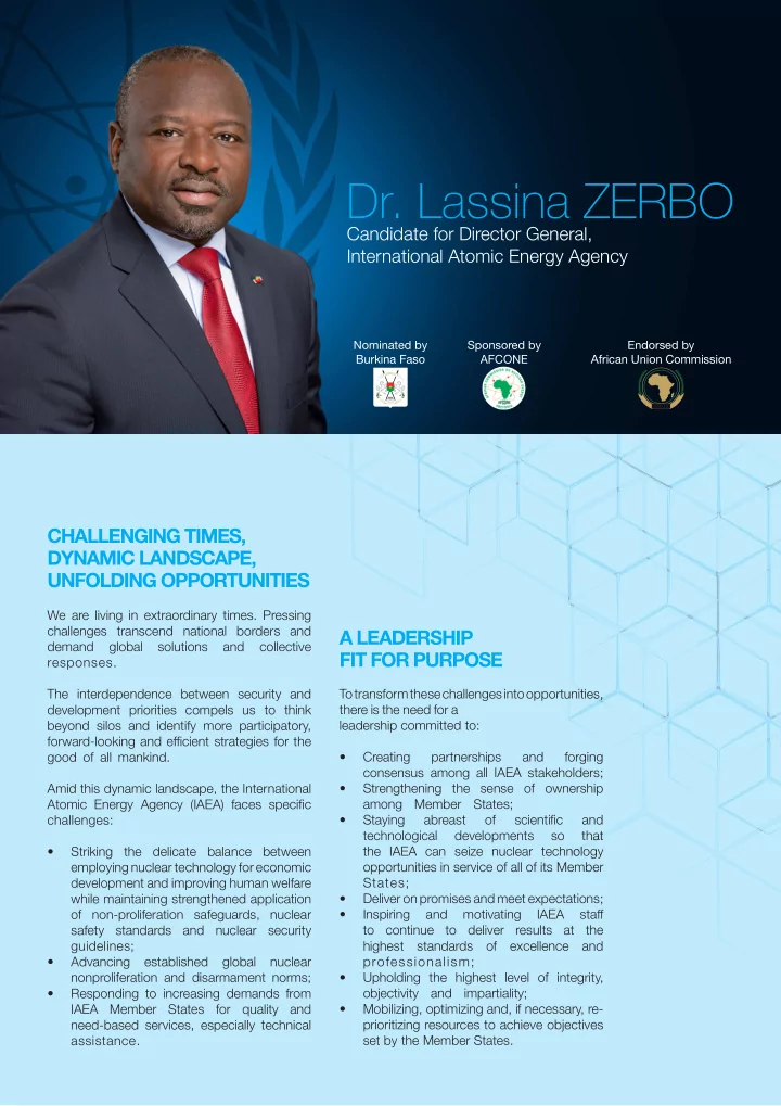 dr lassina zerbo