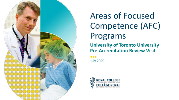 areas of focused competence afc programs