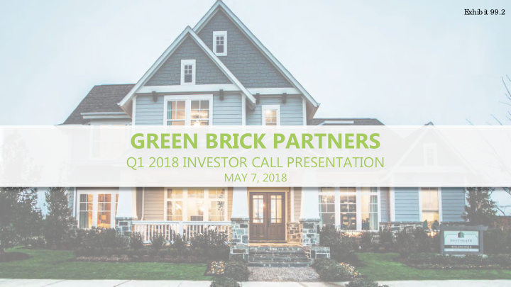 green brick partners