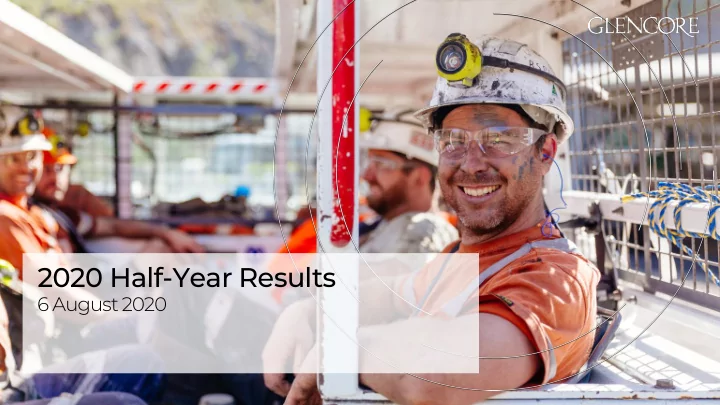 2020 half year results