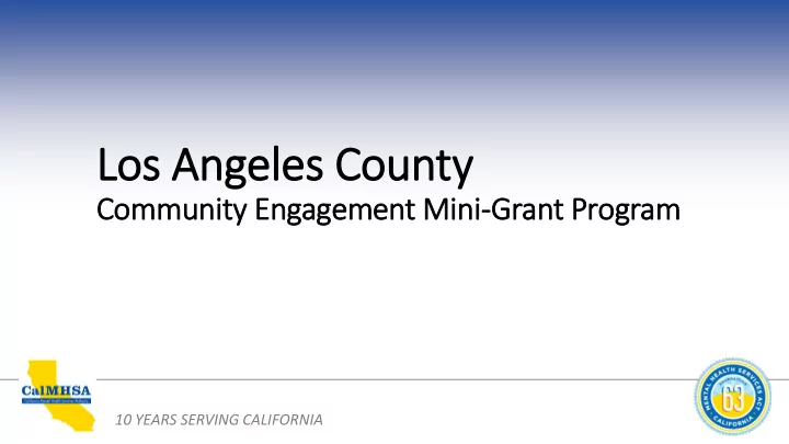 los an os angeles cou s county