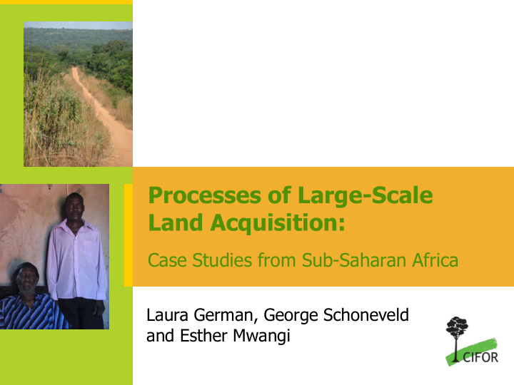 processes of large scale