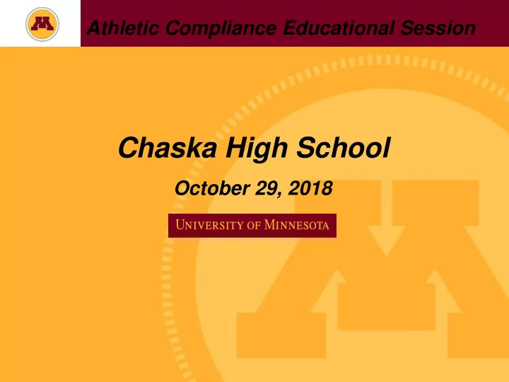 chaska high school