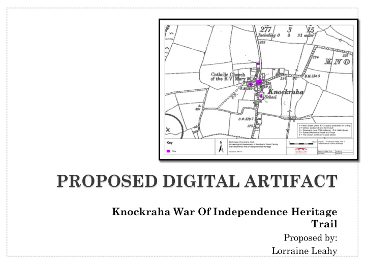 proposed digital artifact