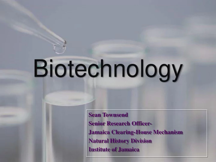 biotechnology