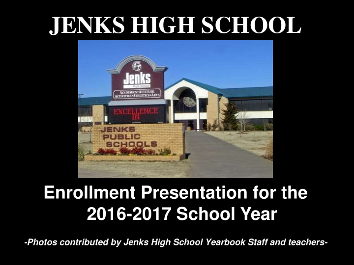 jenks high school