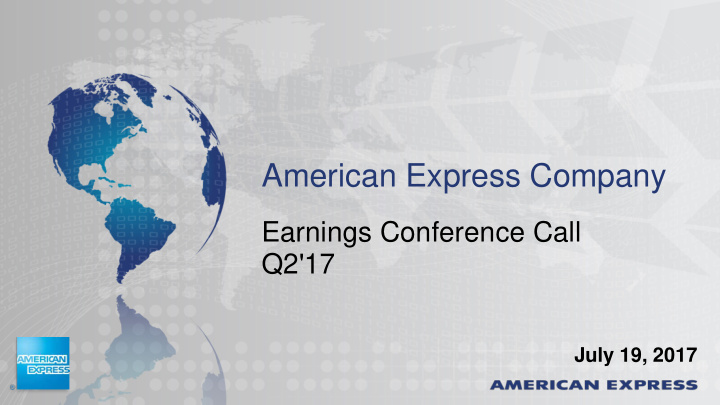 american express company