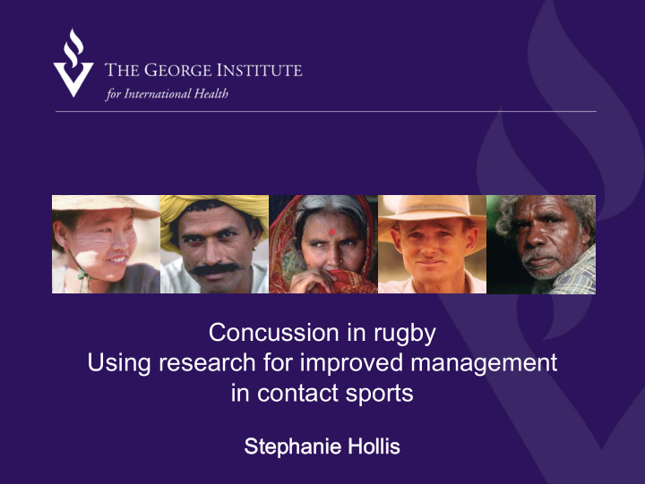 concussion in rugby using research for improved