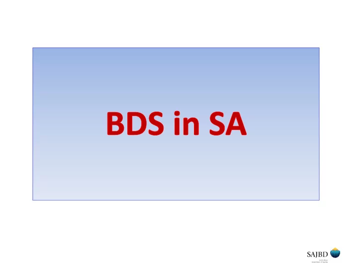 sa jewry the good news