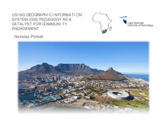 Nicholas Pinfold  Why is it that after 20 years of being liberated more than half of South