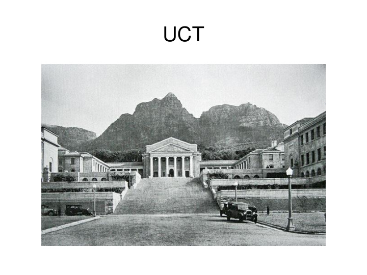 uct bantu education act of 1953 segregation at uct centre