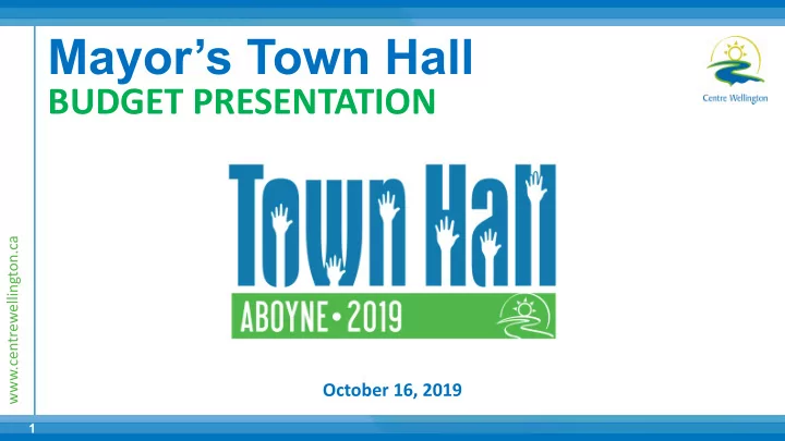mayor s town hall