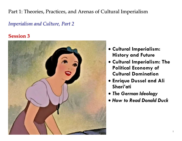 cultural imperialism history and future cultural
