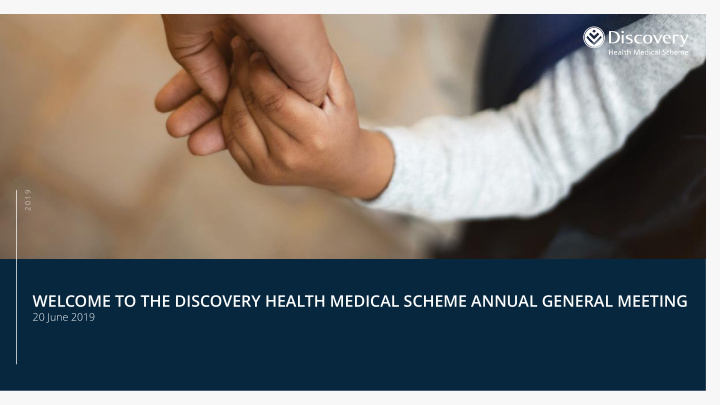 welcome to the discovery health medical scheme annual