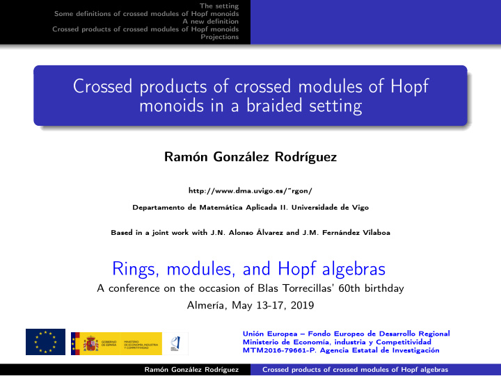 crossed products of crossed modules of hopf monoids in a