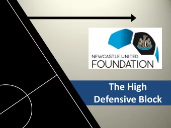 The High  Defensive Block  Style of Play Introduction  What is it?  WHAT?  Rational;  The modern