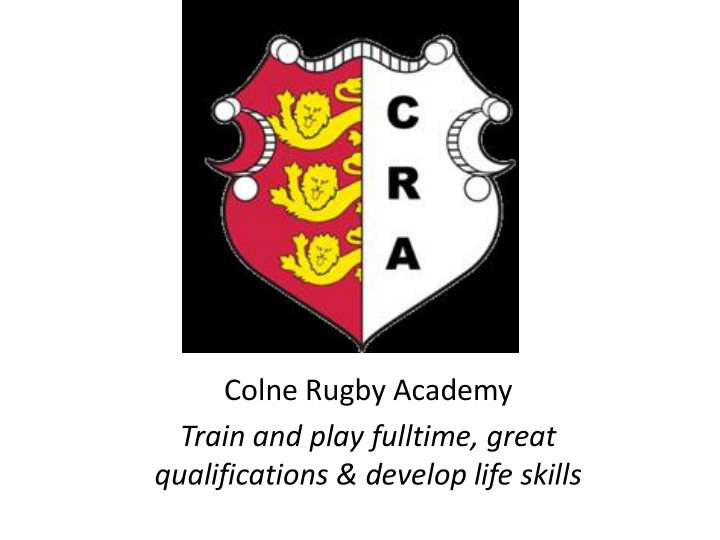 colne rugby academy