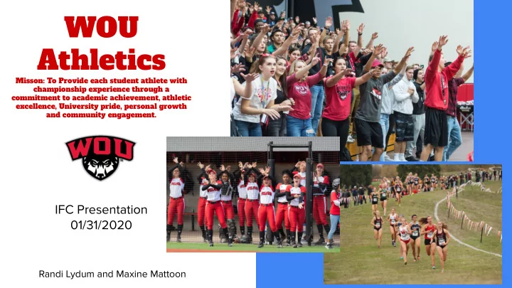 wou athletics
