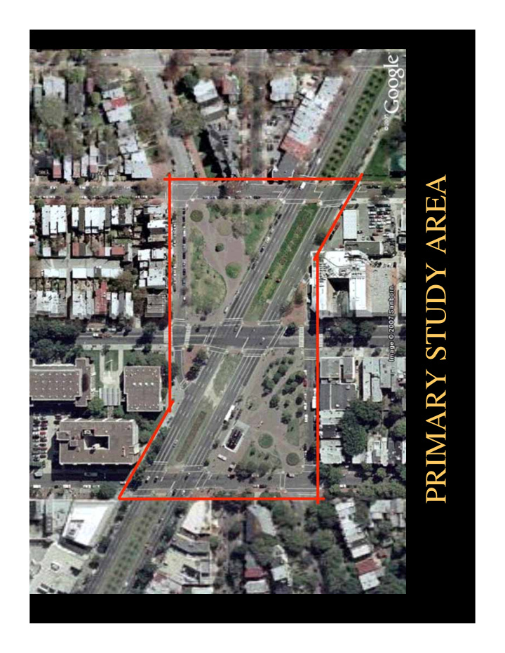 primary study area city federal planning initiatives