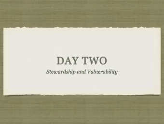 Stewardship and Vulnerability WHATS YOUR  MONEY STORY?  What is most difficult for you in your