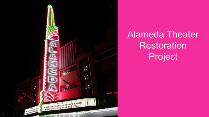 alameda theater