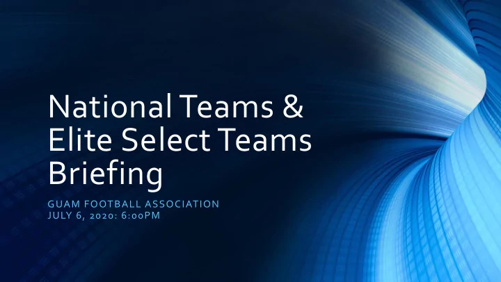 national teams