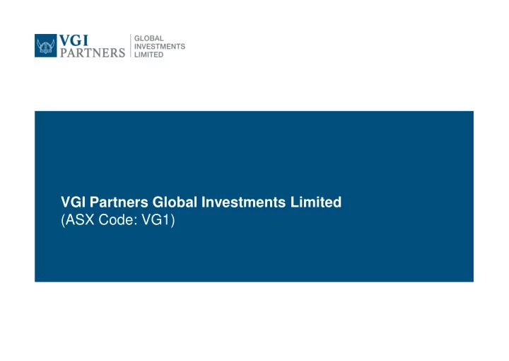 asx code vg1 disclaimer