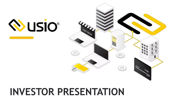 investor presentation forward looking statements