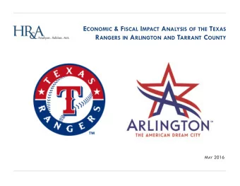 INTRODUCTION  HR&amp;A Advisors, Inc.  HR&amp;A is a real estate and economic development