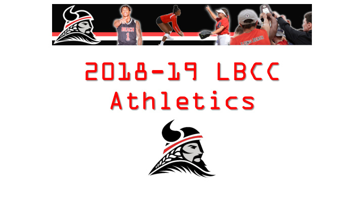 2018 19 lbcc athletics champions in