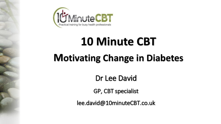 10 minute cbt
