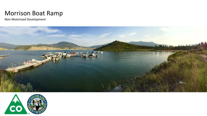 morrison boat ramp